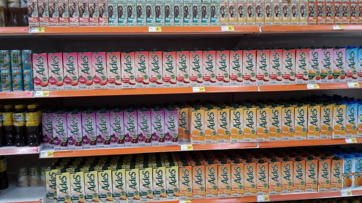 Cozumels Supermarkt hat es drauf mit dem perfekten Regal