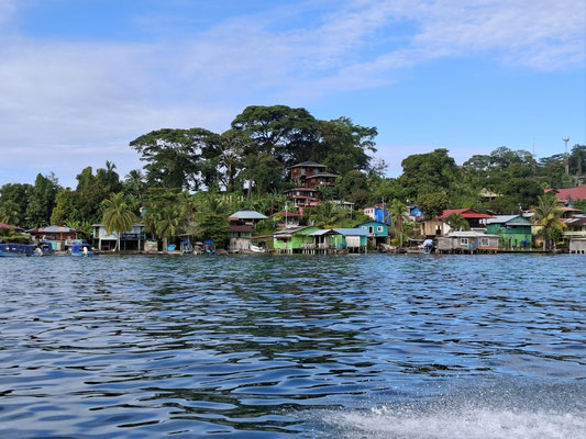 Blick zur Isla Carenero