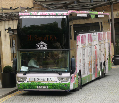 gibts auch nur in England: die mobile Tea Time