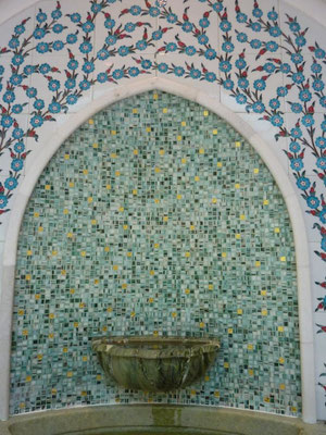 Waschraum in der Sheikh Zayed Grand Mosque