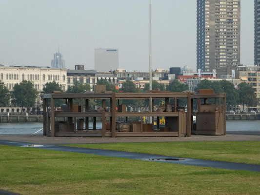 Denkmal für die Auswanderer aus Rotterdam