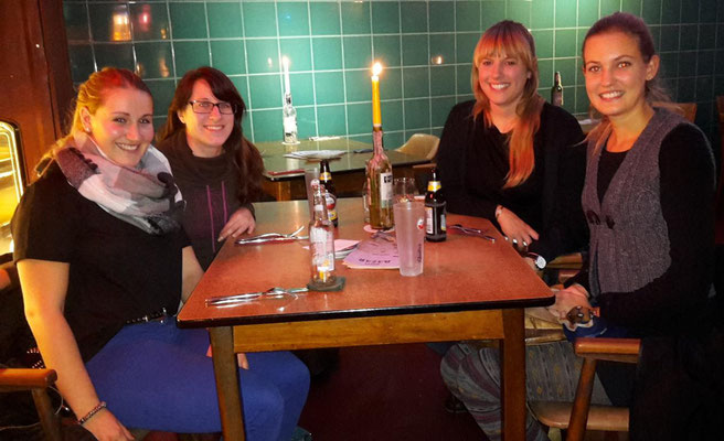 Abendessen mit Alicia, Lisa und Annika in Rotterdam