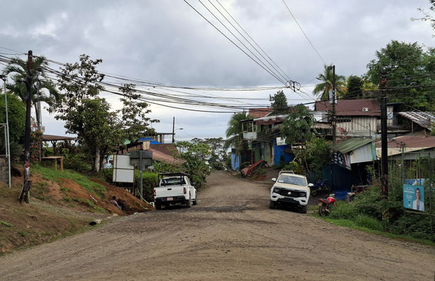 Hauptstraße in Agujitas