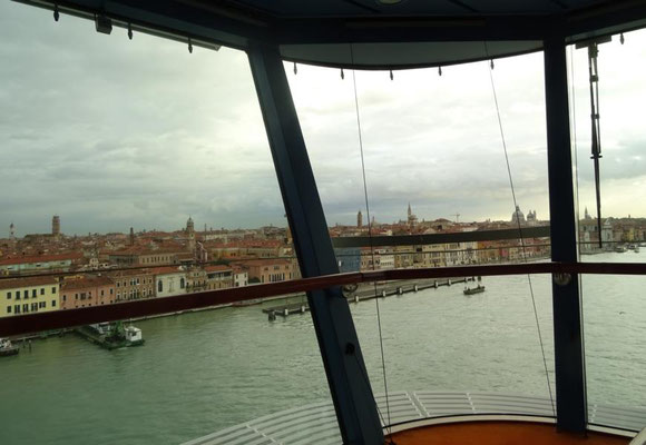 Venedig von der Brücke aus