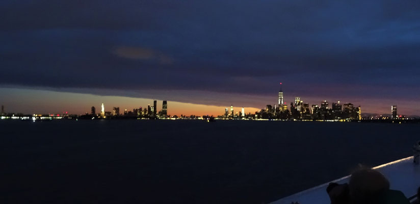 Sonnenaufgang über New York