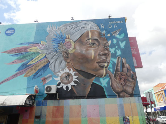 Streetart in Otrobanda