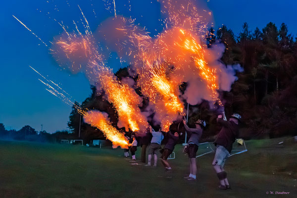 Nachtböllern - Fotograf: Wilhelm Daubner