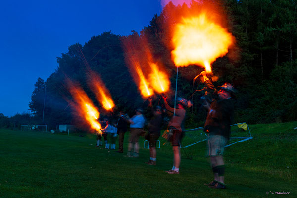 Nachtböllern - Fotograf: Wilhelm Daubner