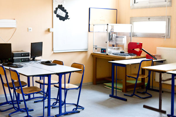 Une salle de technologie