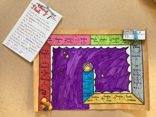 Jeu réalisé par : Sofia et Zara