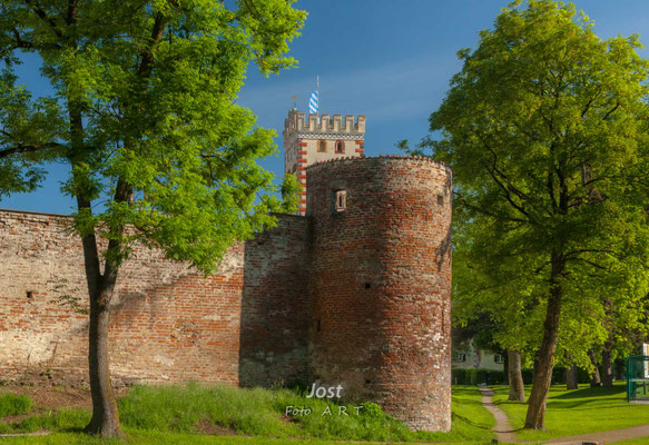 Landsberger Stadtmauer - Teilansichten