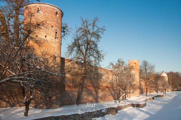 Landsberger Stadtmauer - Teilansichten