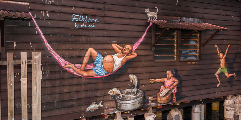 Wall Painting Jetty Georgetown