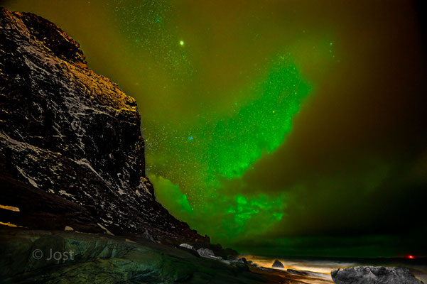 Polarlicht auf den Lofoten - Aurora borealis