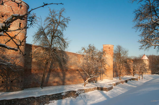 Landsberger Stadtmauer - Teilansichten