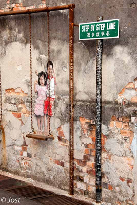 Iron Street Art  - Penang George Town
