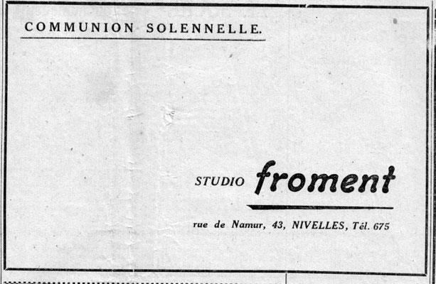 1940 - Bulletin paroissial