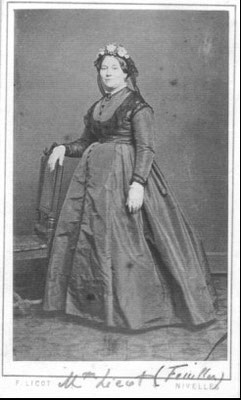 Nathalie Libouton, épouse de Feuillen Licot, née à Heppignies en 1815