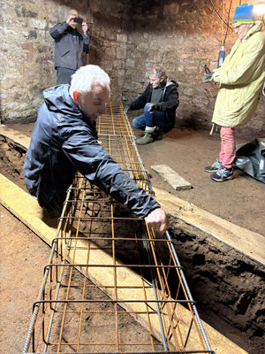 neues Fundament im Keller