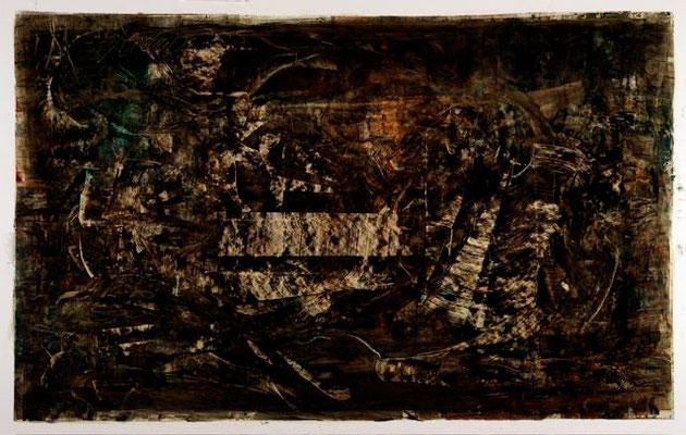 oil on cardboard, 120x160 cm