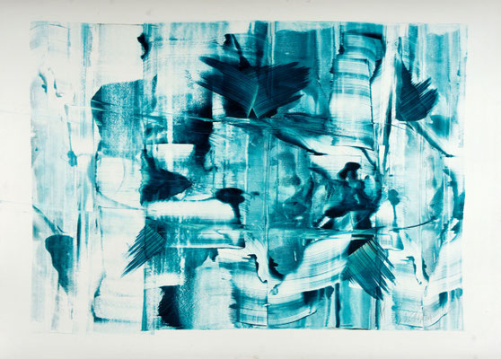 untitled, oil on cardboard, 110 x 80 cm
