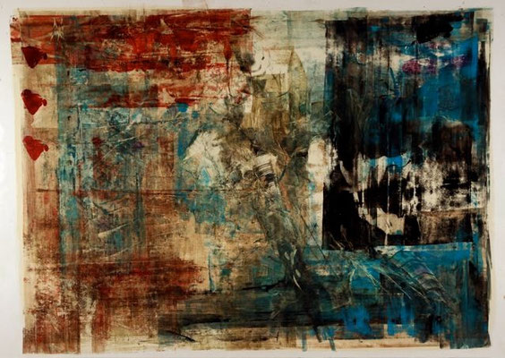 oil on cardboard, 120x160 cm