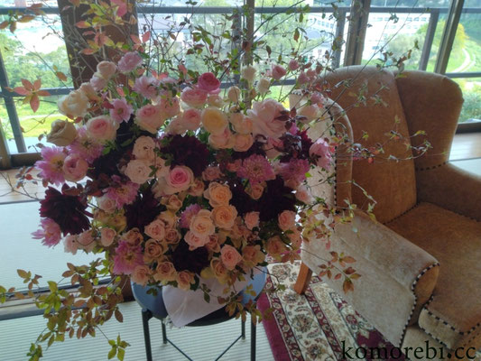 ￥18000　92x91x50　高砂花