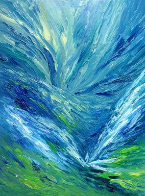 Northern Light, Öl auf Leinwand, 40x30 cm