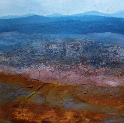Island, Acryl auf Leinwand, 60x60cm