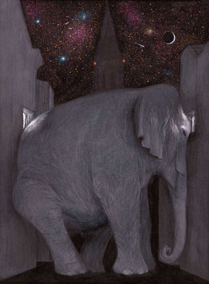 Elefant, Buntschtiffte