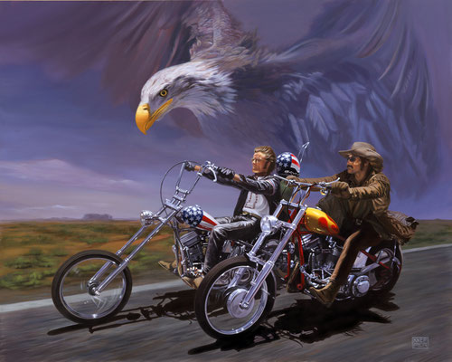 motorcycle art artist michael