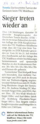 Schwetzinger Zeitung 13.7.19