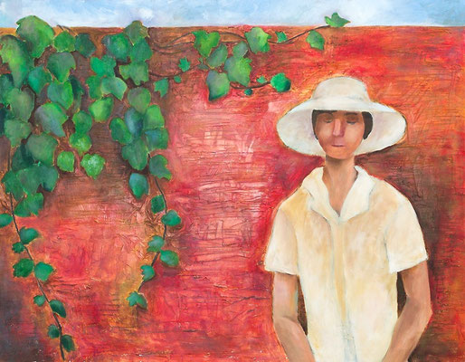 2009年「夏の午後」91cm×116.5cm 油彩