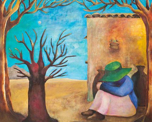 2008年「Dream of Mexico」130cm×162cm 油彩