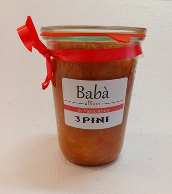 Babà al rum in vasocottura