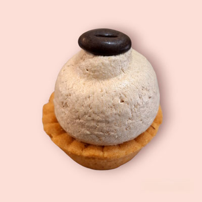 Tartelletta cioccolato e caffè.