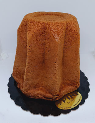 Pandoro nella sua classica ricetta ricco di burro e vaniglia
