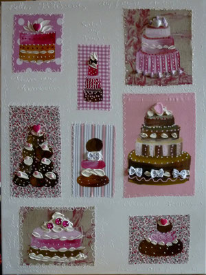 New cakes roses 80x60
