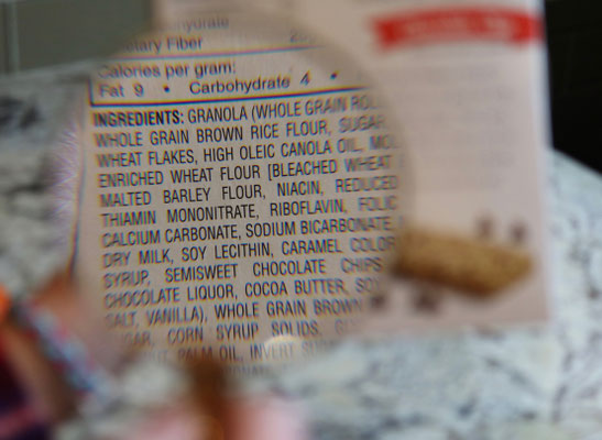Bad ingredients!