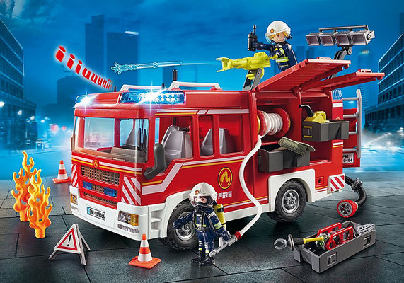 Playmobil - Fourgon d'intervention des pompiers