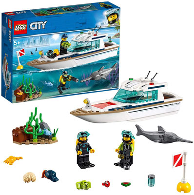 Lego City - Le yacht de plongée