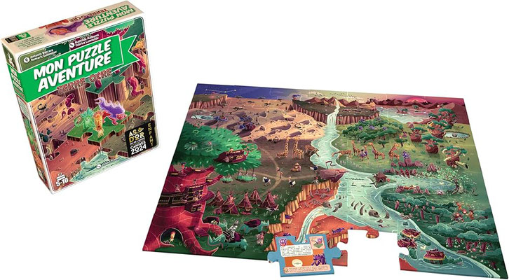 Mon Puzzle aventure "Terre Ocre"