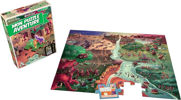 Mon Puzzle aventure "Terre Ocre"