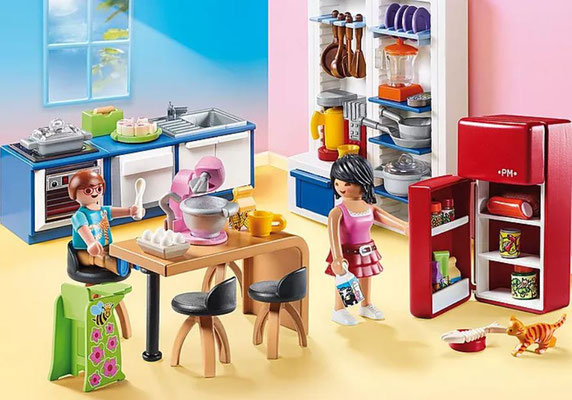 Playmobil Dollhouse - La cuisine familiale