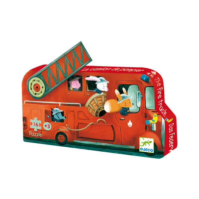 Puzzle "Le camion de pompiers"