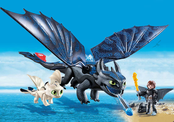 Playmobil Dragons - Krokmou et Harold