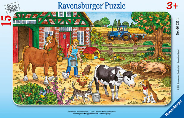 Puzzle "La vie à la ferme"