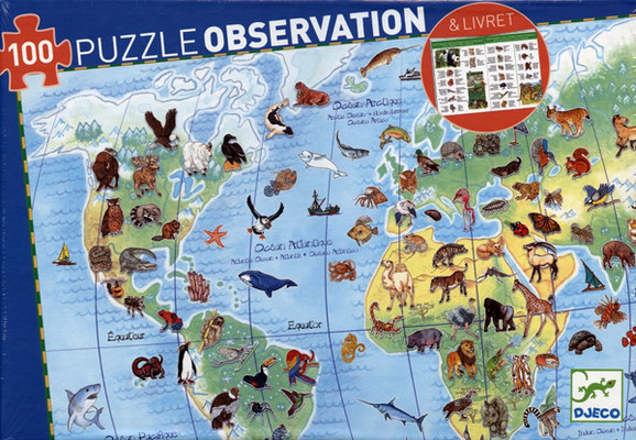 Puzzle Observation "Animaux"