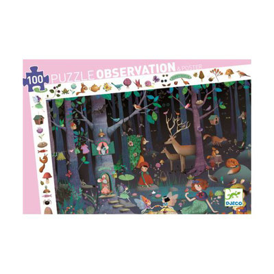 Puzzle Observation "Forêt enchantée"