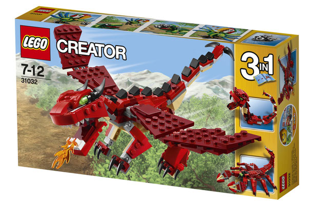 Lego Creator - Les créatures rouges